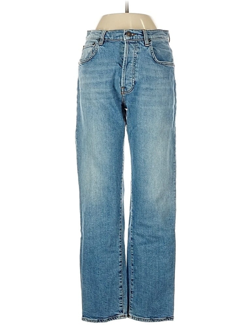 6397 Straight-Leg Jeans in Light Blue